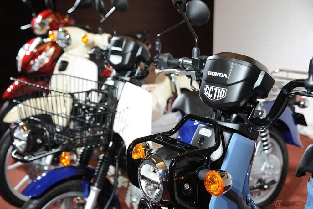 ホンダ　「新基準原付」4モデルを発表！　発売は11月20日　原付クラスを最高出力で区分する