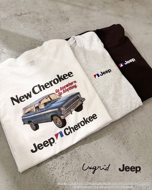 Jeep×アングリッド、ヴィンテージなコラボTシャツ第2弾を発売…初代『チェロキー』プリント