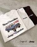 Jeep×アングリッド、ヴィンテージなコラボTシャツ第2弾を発売…初代『チェロキー』プリント