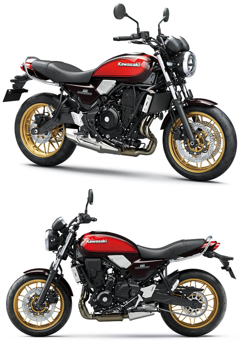 カワサキ】Z650RSに火の玉カラーを施したカラーバリエーション カワサキ】Z650RSに火の玉カラーを施したカラーバリエーション