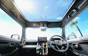 ダイハツ、新型軽SUV「タフト」に追加情報　ガラスルーフ全車標準　ボディカラー公開
