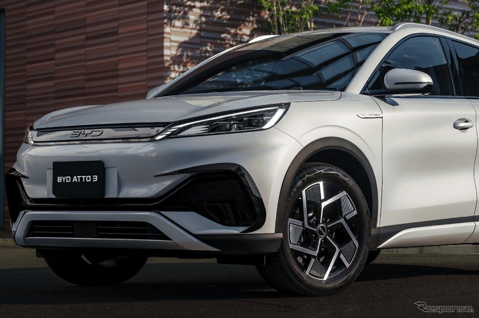 BYD『ATTO 3』にグロスブラックパーツ装着の「Black Style」、限定50台で418万円から