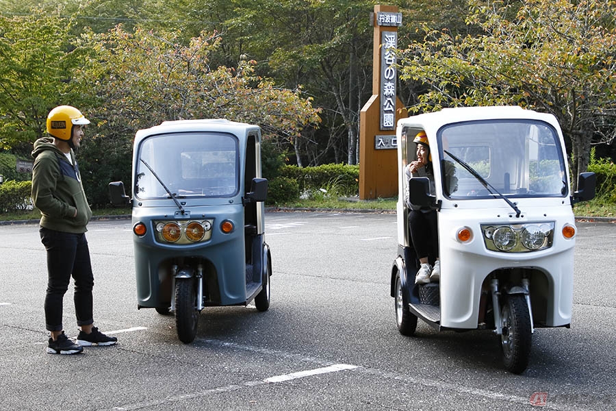 ワーゲン風3人乗りトゥクトゥク♪（APTRIKE125）
