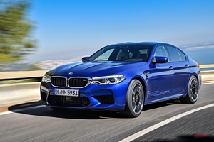 新型BMW M5試乗　4輪駆動システム採用　ハンドリングも向上　歴代最高の仕上がり