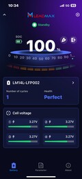 スマホでモニタリングできる Bluetooth 内蔵バッテリー「LEADMAXリードマックス」が7月発売！