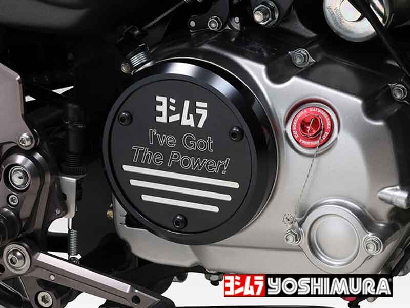 ヨシムラから Monkey125／GROM用「エンジンケースガードKITクランクケースカバー」が3月中旬発売！