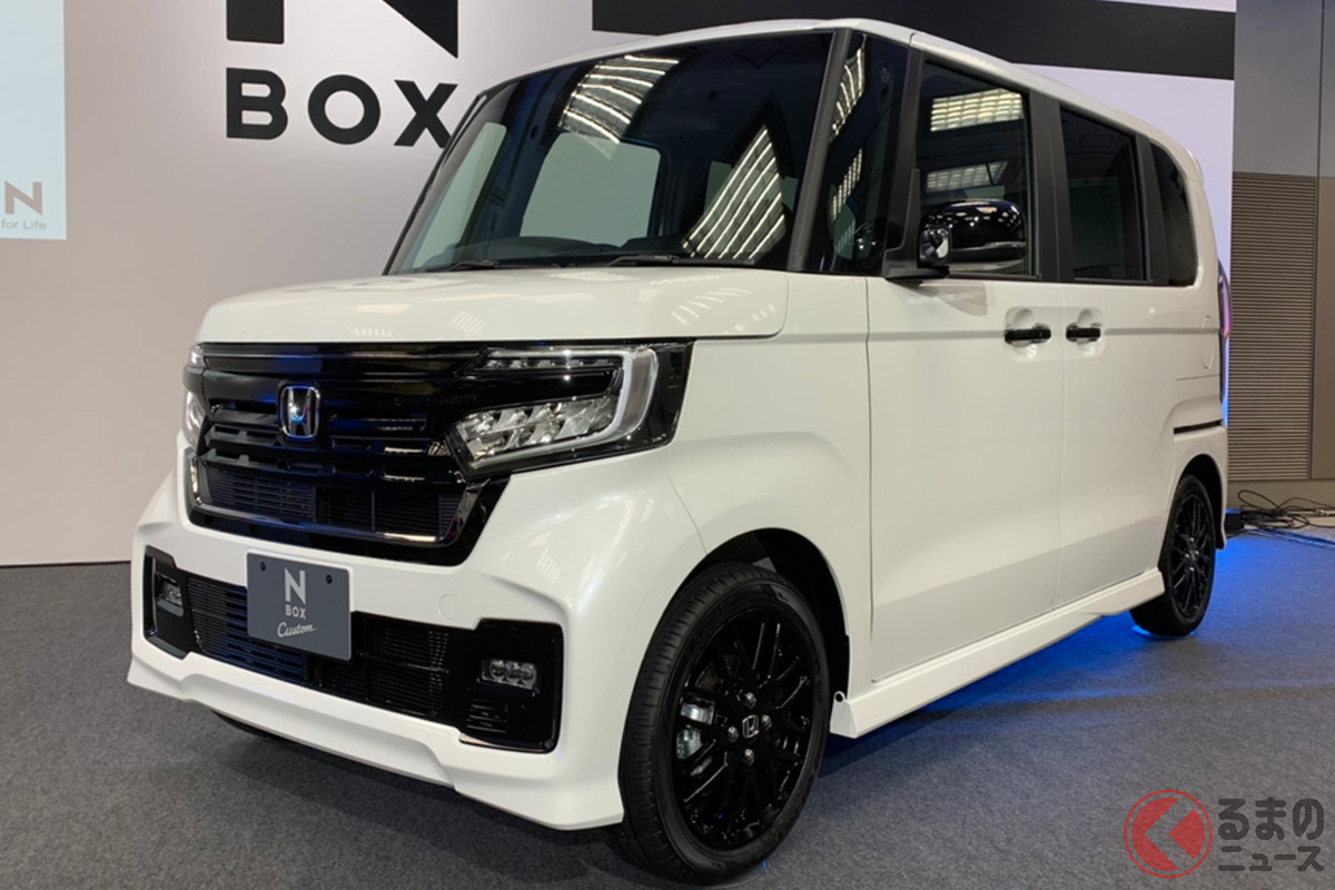 ホンダが新型 N Box を発表 黒強調の精悍 スタイルプラス も初公開 全車速acc搭載で17日発売へ くるまのニュース 自動車情報サイト 新車 中古車 Carview