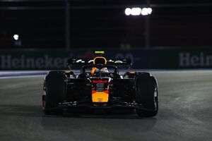 角田裕毅、F1ラスベガスGP初日はフェルスタッペンを上回るなどポジティブ「良い自信を与えてくれました」