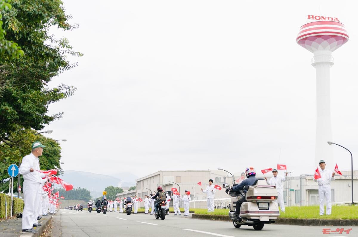 ホンダのバイクの故郷、熊本製作所で「Honda モーターサイクル ホームカミング 熊本 2025」を開催