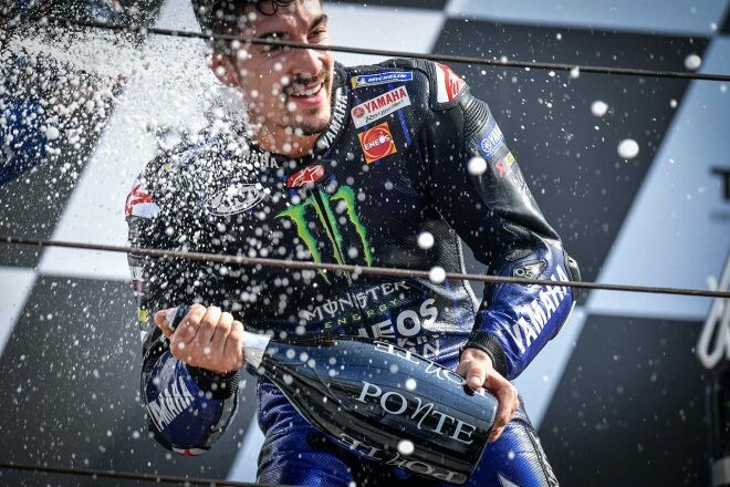 2020年初優勝のビニャーレス「金曜日の苦戦が改善のきっかけになった」／MotoGP第8戦決勝トップ3コメント