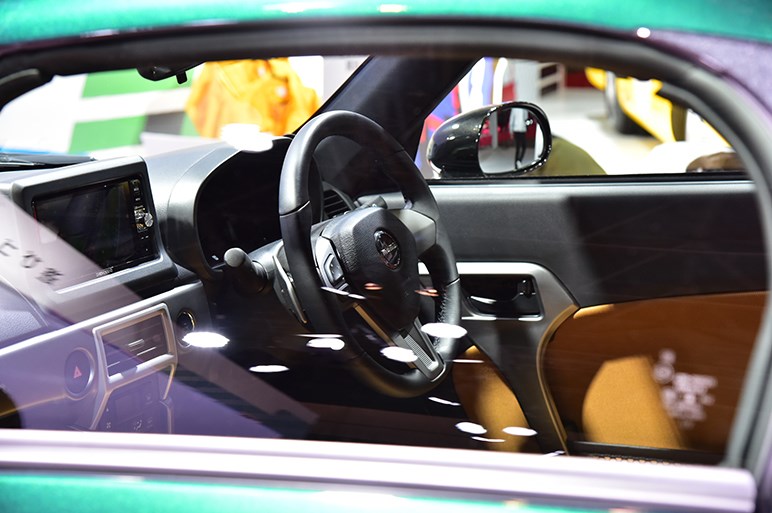 【東京オートサロン2019】ダイハツは市販予定のコペン クーペや往年のレースカーP-5をはじめ、軽自動車、小型車のカスタムコンセプトカーを展示