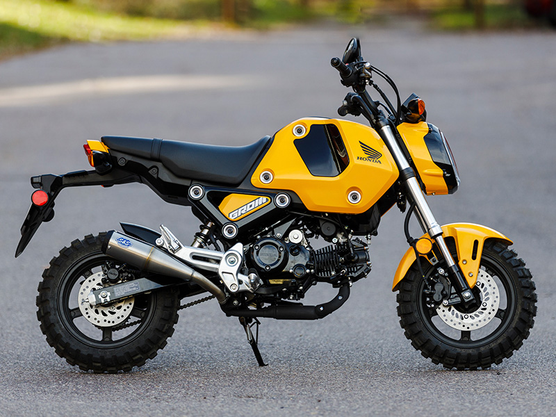 ハーレーのカスタムパーツで知られる S S からホンダ グロム用スリップオンマフラーが登場 バイクブロス 自動車情報サイト 新車 中古車 Carview