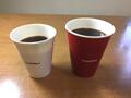 【意外と量が違う!?】大手三社のコーヒーの量を比べてみた【セブンイレブン、ローソン、ファミリーマート】　