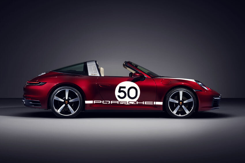 ポルシェ クラシックテイストの「911タルガ4S ヘリテージデザイン エディション」予約開始