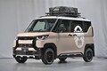 【東京オートサロン23】本日予約注文開始のデリカミニには軽らしからぬ迫力ボディ