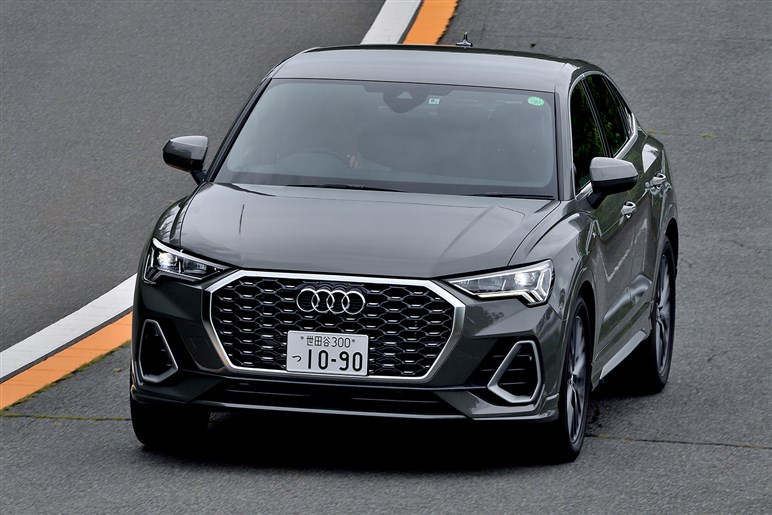 新型アウディ Q3スポーツバック試乗。ブリスターフェンダーで大きく見えるデザインのコンパクトSUV