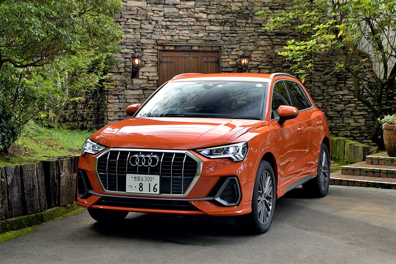 新型アウディ Q3スポーツバック試乗。ブリスターフェンダーで大きく見えるデザインのコンパクトSUV