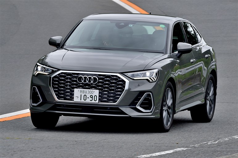 新型アウディ Q3スポーツバック試乗。ブリスターフェンダーで大きく見えるデザインのコンパクトSUV