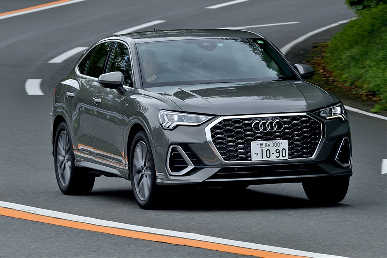 新型アウディ Q3スポーツバック試乗。ブリスターフェンダーで大きく見えるデザインのコンパクトSUV