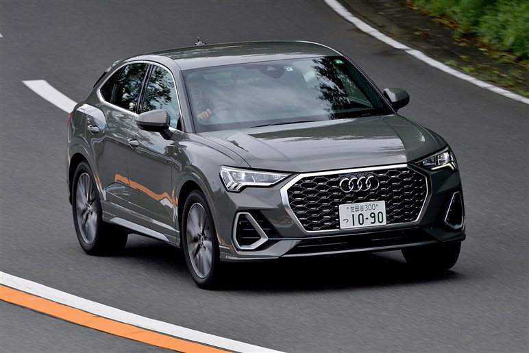 新型アウディ Q3スポーツバック試乗。ブリスターフェンダーで大きく見えるデザインのコンパクトSUV