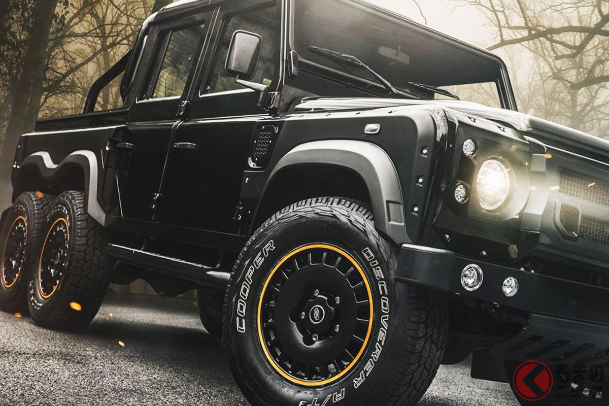 7500万円超えの6輪suv 全長5m超えのモンスターマシンとなった ディフェンダー がとにかく凄い くるまのニュース 自動車情報サイト 新車 中古車 Carview
