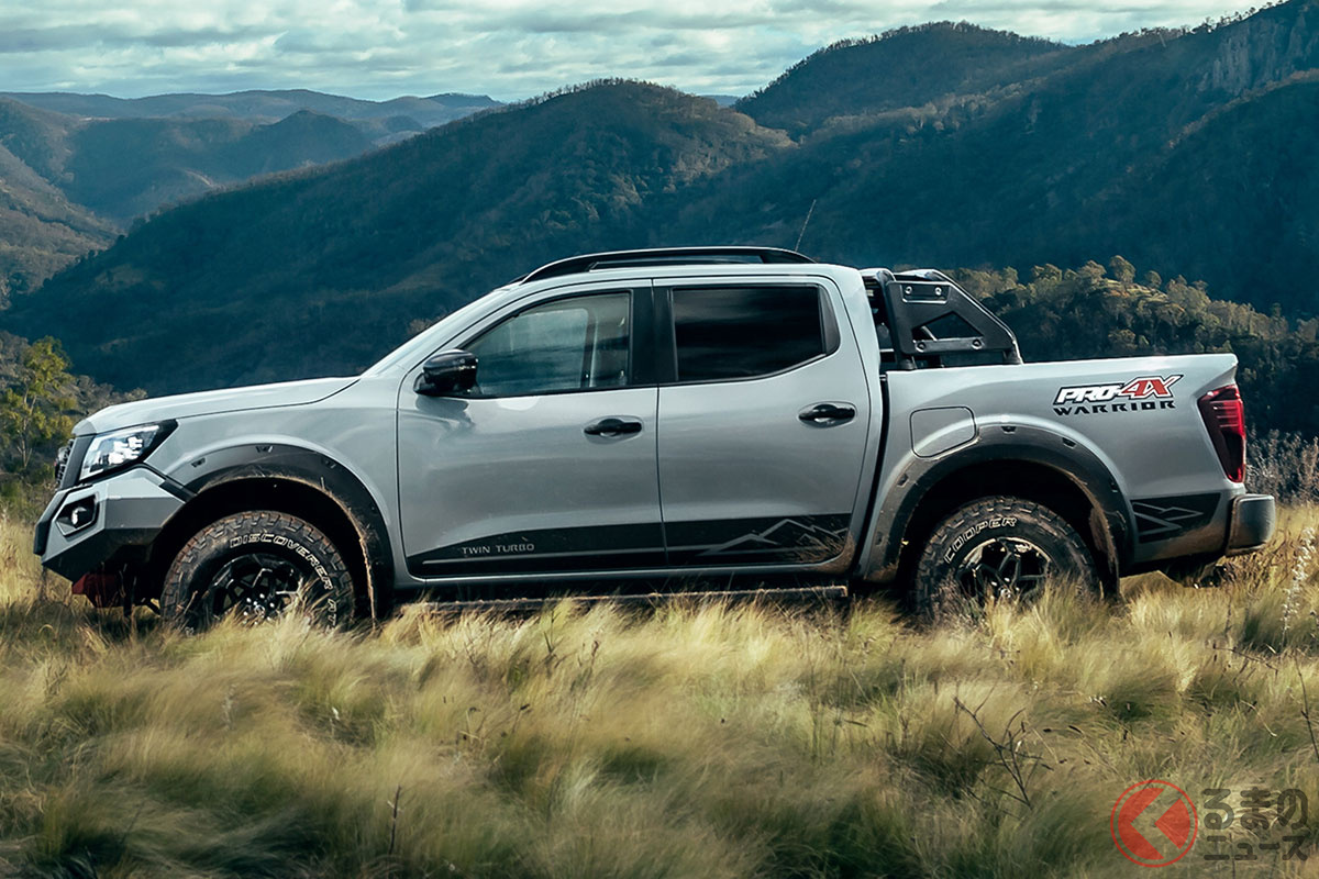 日産の本気ゴツ4wd 新型 ナバラ Pro 4x ウォーリアー 発表 豪州らしいド迫力ブルバー装備 くるまのニュース 自動車情報サイト 新車 中古車 Carview