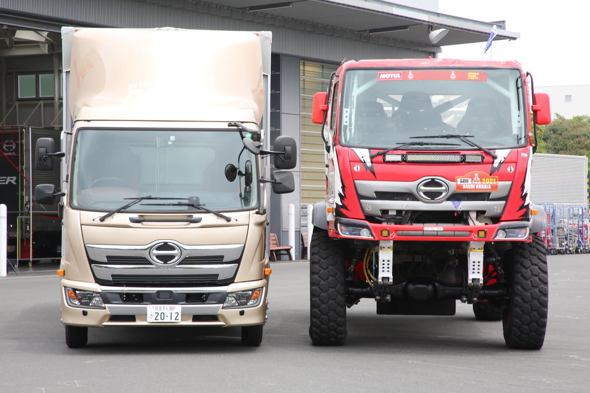 750馬力の化け物トラック ダカールラリーを制覇した 日野レンジャー がモンスター過ぎた Auto Messe Web 自動車情報サイト 新車 中古車 Carview