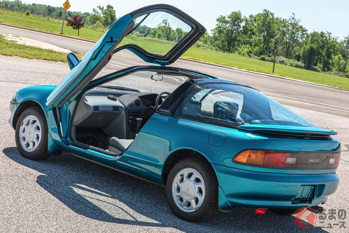 トヨタ セラ がベントレーやベンツよりも高額に バブル時代のカルトカー下剋上勃発 くるまのニュース 自動車情報サイト 新車 中古車 Carview