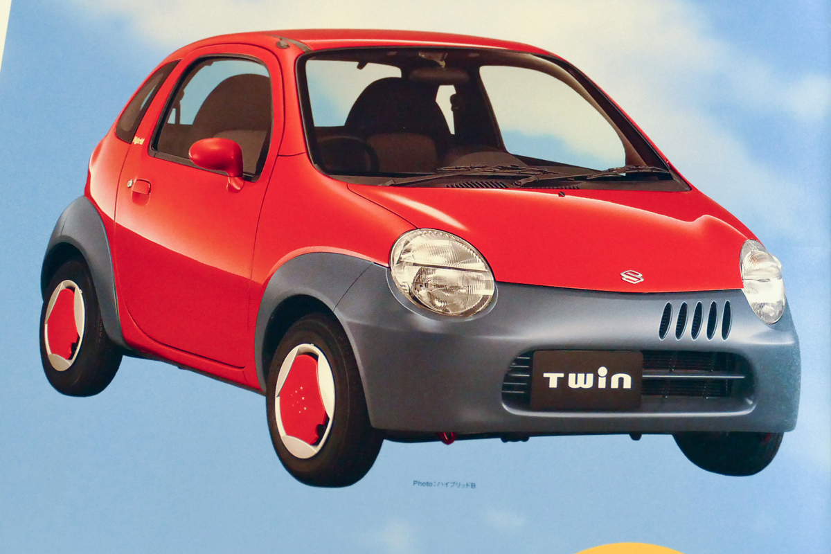 軽自動車初のハイブリッドもあった 時代を先取りしすぎた スズキ ツイン のこだわりがスゴイ Auto Messe Web 自動車情報サイト 新車 中古車 Carview