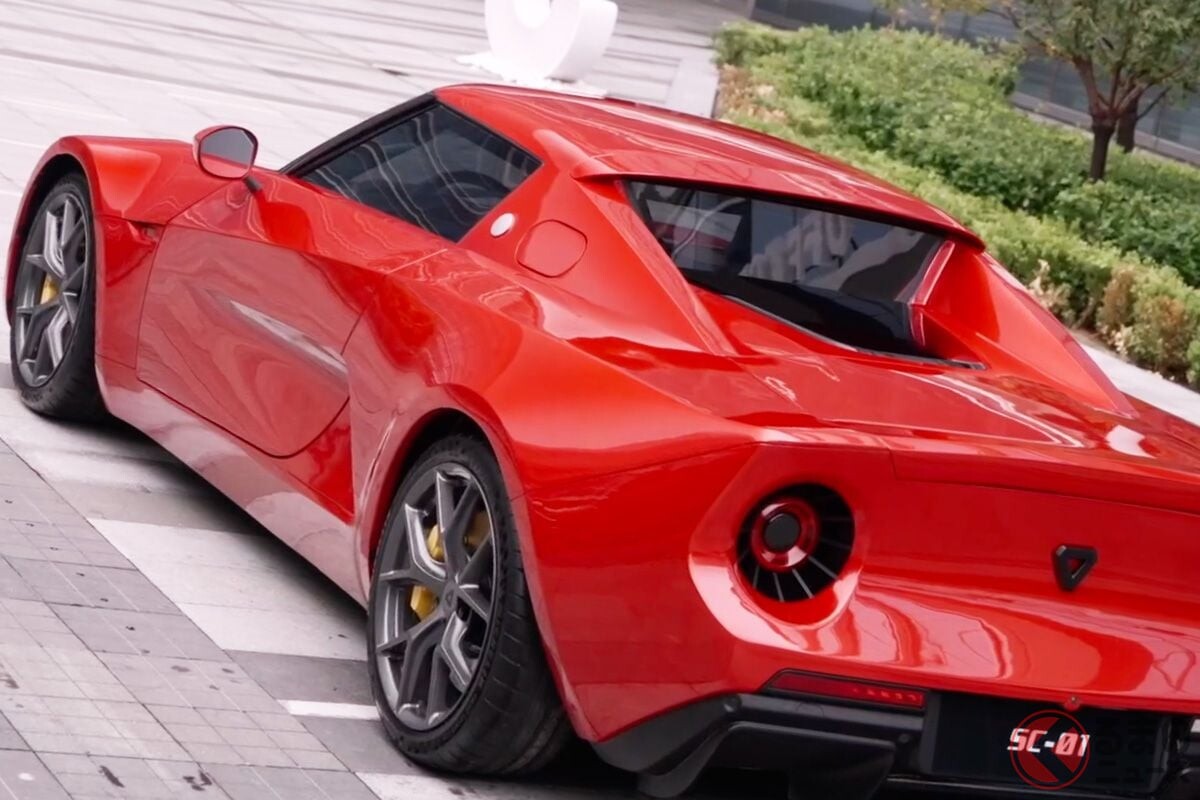 中国】“全長4.1m”の新型”2人乗り”スポーツカー「SC-01」ついに