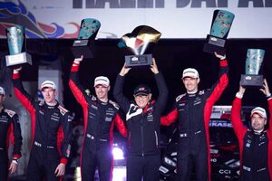 豊田章男会長「疲れが一気に吹っ飛んだ。最高の仲間たちと戦えていることに改めて感謝」WRC第13戦後コメント全文