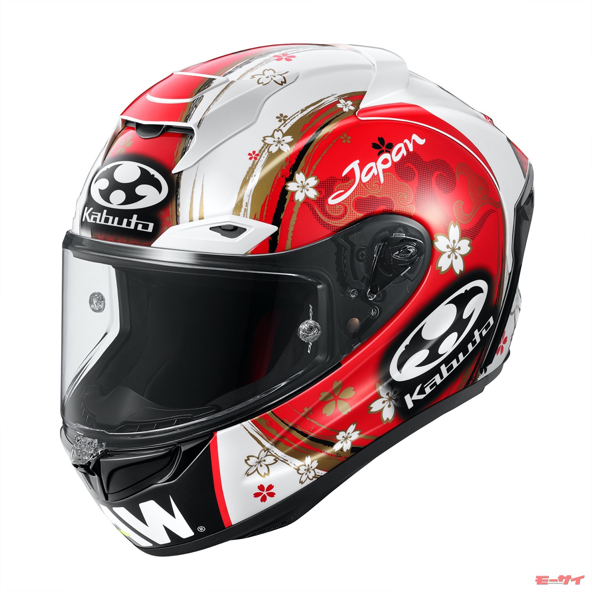 Kabuto F-17 ALEIX Lサイズ スモークシールド ティアオフ付き Kabuto F-17 ALEIX Lサイズ スモークシールド ティアオフ付き