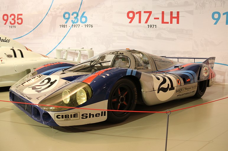 ポルシェ956にマツダ787B…　ル・マン24時間レース博物館には名車がズラリ