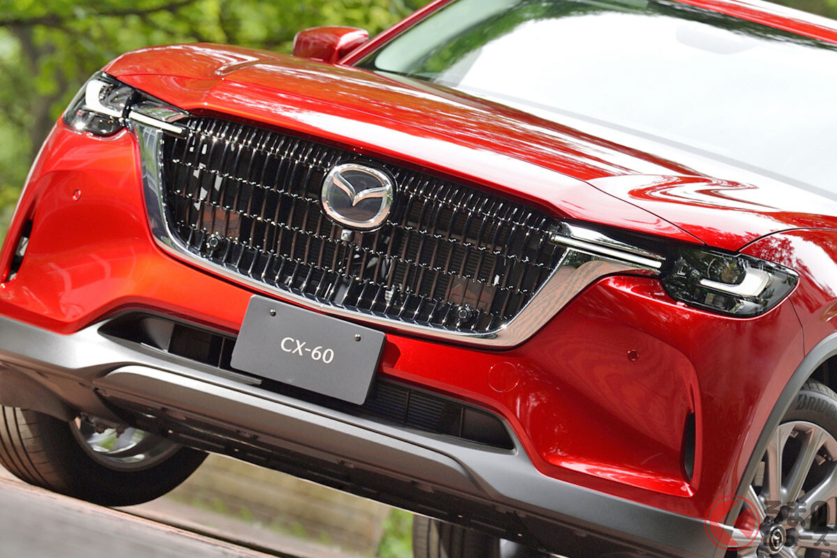 若者人気沸騰なるか？ マツダ新型高級SUV「CX-60」は4パワトレ設定で「どれ人気!?」4WD率も半数超え