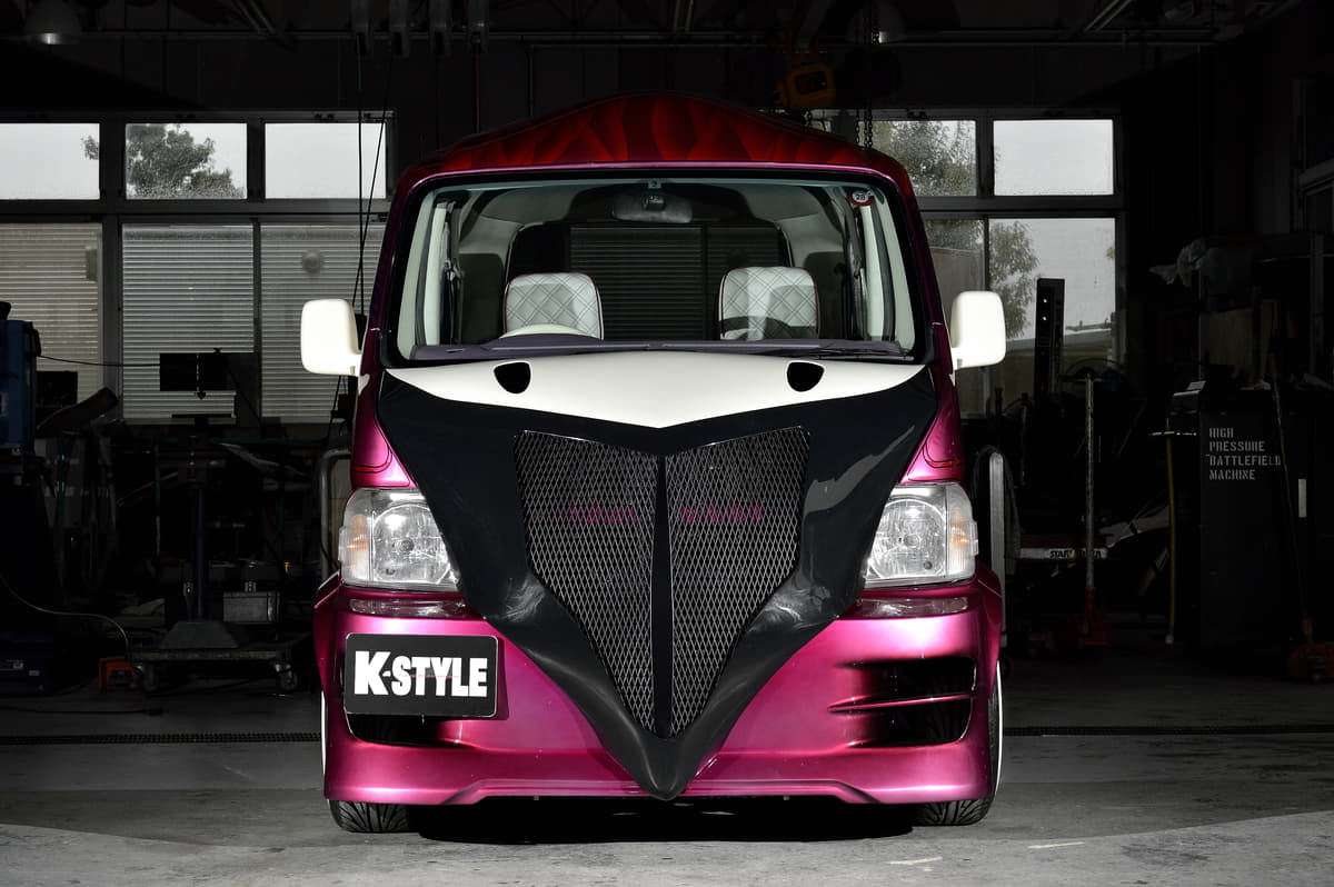 羽根を ガルウイング で再現 学生が作った フラミンゴ 顔の軽バン バモス Auto Messe Web 自動車情報サイト 新車 中古車 Carview
