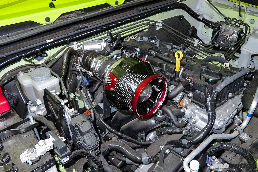ジムニーシエラに最高の吸気環境を！」ブリッツの高性能エア