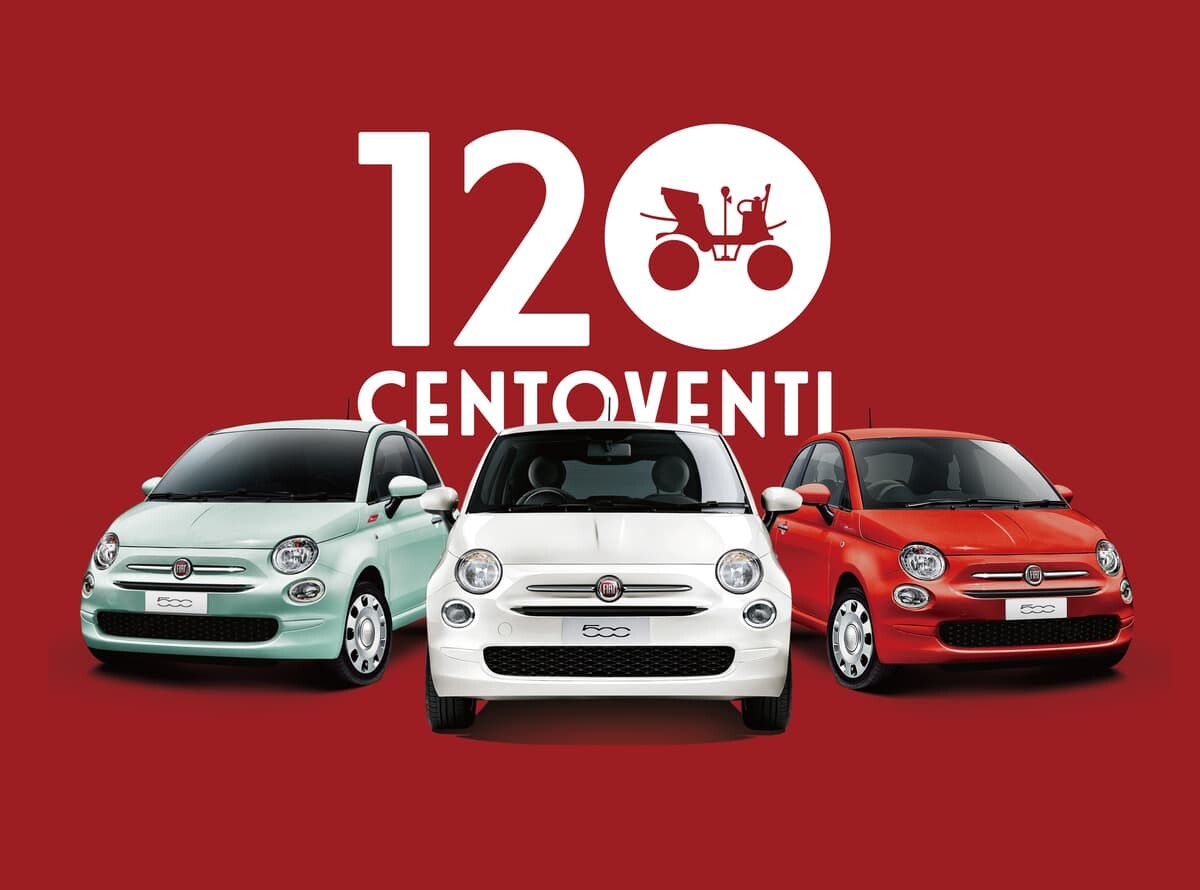 フィアット創業120周年を記念した限定車 「FIAT 500 Super Pop Centoventi」を設定