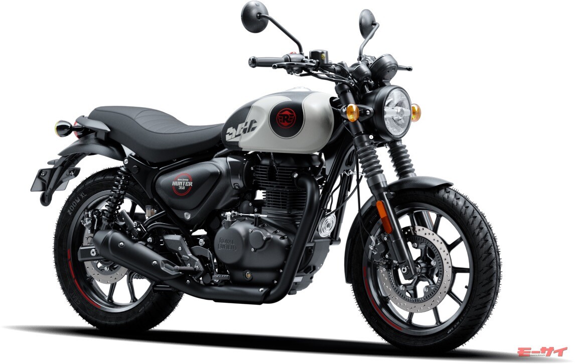 「HUNTER 350」2025年モデルは新色、新サス、新クラッチを搭載！【ロイヤルエンフィールド】