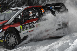 【WRC】昨年優勝のスウェーデンでトヨタが首位スタートの好発進!!