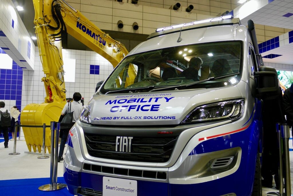 デュカトを「モビリティオフィス」に！建設現場のデジタル化に新提案 トイファクトリー