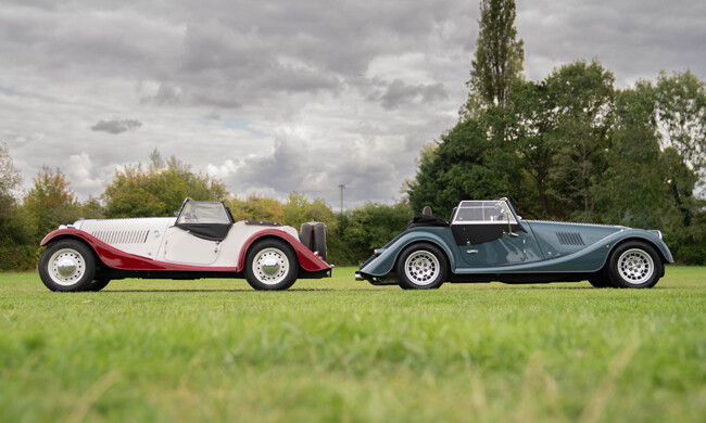 モーガンPLUS FOURの生産開始75周年を記念した現行PLUS FOURの限定モデル「PLUS FOUR 75」が登場