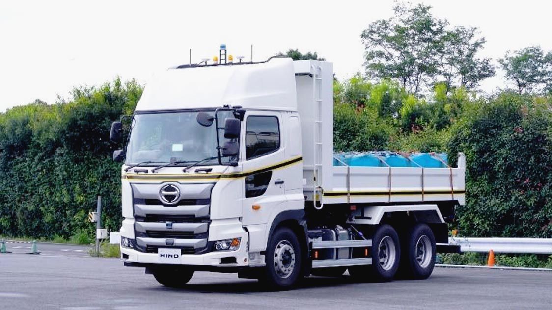 日野 夜の建設現場で自動運転 レベル4 の大型ダンプトラック実証実験 Gnssやlidar搭載 日刊自動車新聞 自動車情報サイト 新車 中古車 Carview