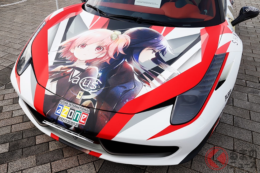 可愛いアノ子が軽からフェラーリまで 趣向性の高い 痛車 はいくらで売れるのか くるまのニュース の写真 自動車情報サイト 新車 中古車 Carview