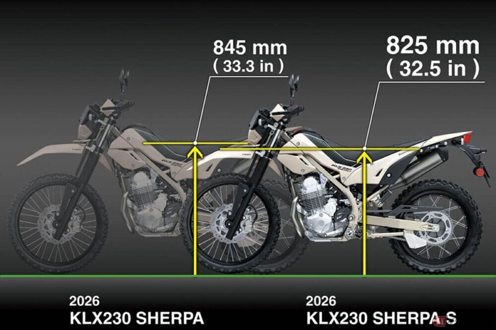 カワサキ新作「KLX230 SHELPA S」は初心者の味方？ 軽量136kg