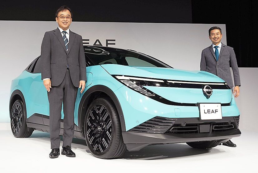 日産、新型リーフの国内仕様　B7は702kmで518万円から　2月には実質350万円のB5も投入