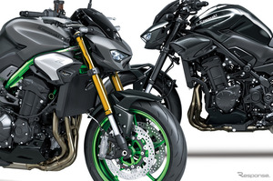 カワサキの新型『Z900』に熱視線！ 洗練のSugomiデザインに「緑色がいい」「悪い見た目をしておる…！」の声も