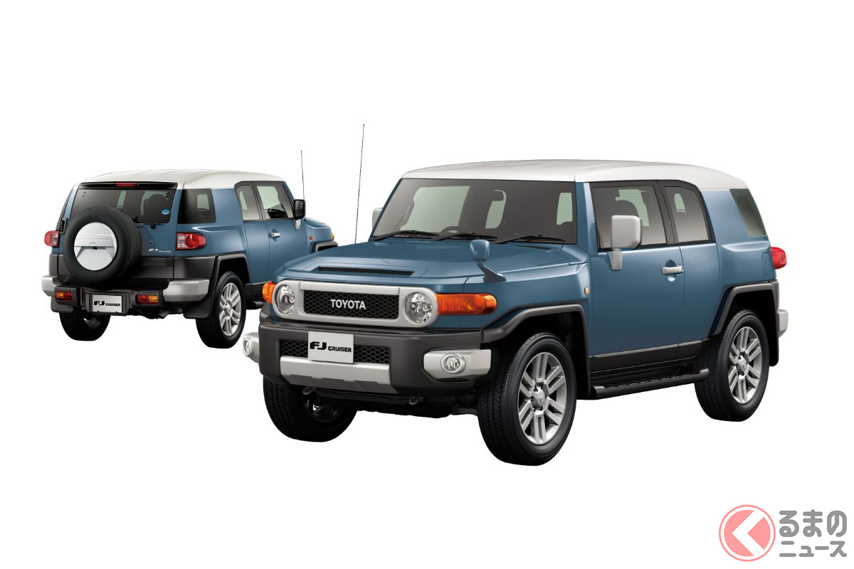 まだ新車で買える トヨタ Fjクルーザー の6速mtが存在 日本で中古相場高騰も 中東 南アでは発売継続 くるまのニュース 自動車情報サイト 新車 中古車 Carview