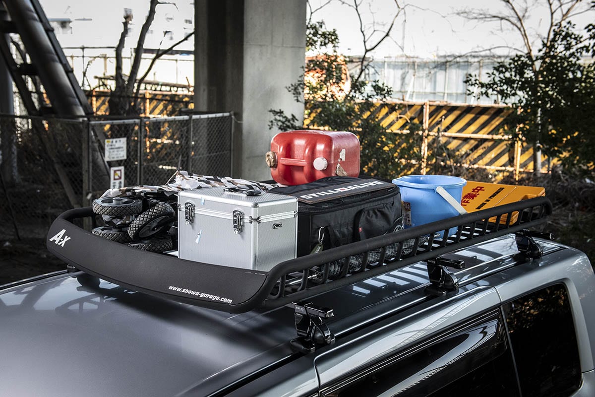 ショウワガレージ A-Xエークロス ルーフラック ルーフキャリア