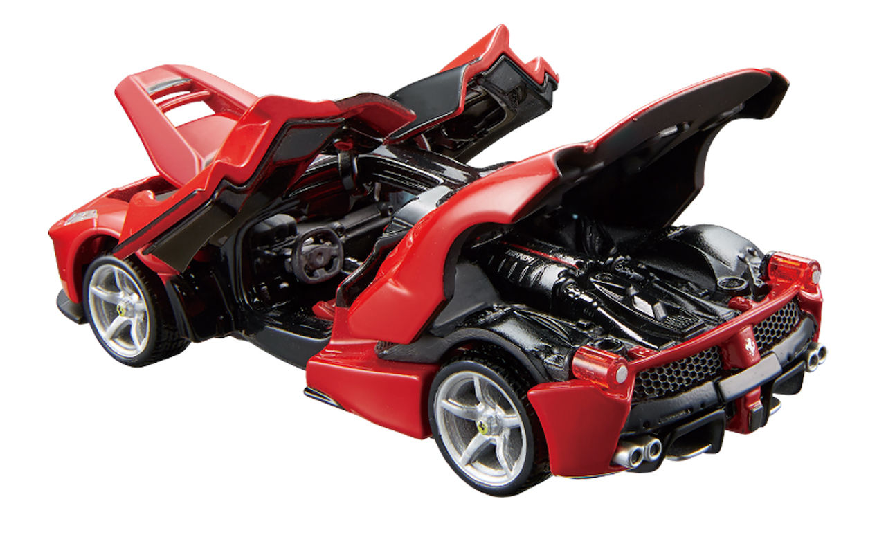 トミカ史上初 バタフライドア開閉ギミック搭載の トミカプレミアムrs ラ フェラーリ 発売 Genroq Web 自動車情報サイト 新車 中古車 Carview
