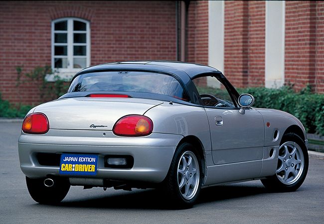 名車購入ミニガイド付き 4ウエイオープントップ採用 本格frスポーツ スズキ カプチーノの凝縮の美学 カー アンド ドライバー 自動車情報サイト 新車 中古車 Carview